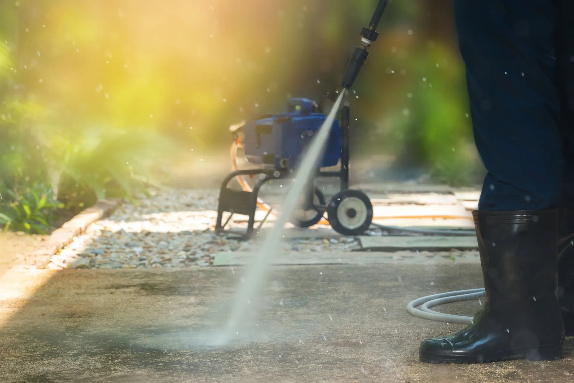 Exterior Pressure Washing