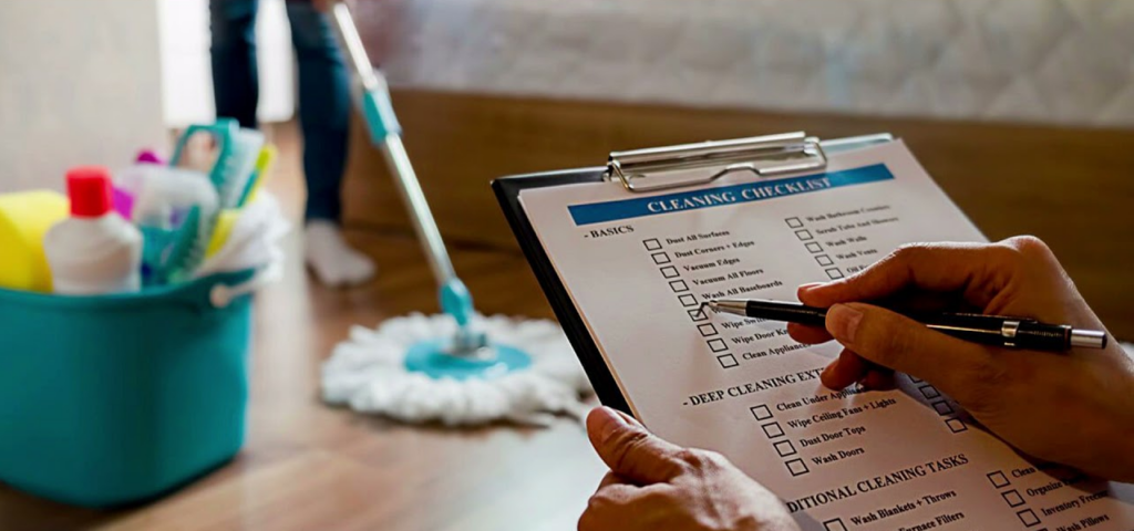 house cleaning checklist